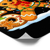 Gingerbread Six Seven 67 Meme 6 7 Funny Christmas  ポスター (角)