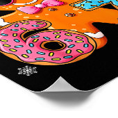 Gingerbread Six Seven 67 Meme 6 7 Funny Christmas  ポスター (角)