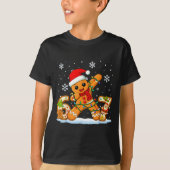 Gingerbread Six Seven 67 Meme 6 7 Funny Christmas  Tシャツ (正面)