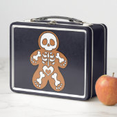 Gingerbread Skeleton Man メタルランチボックス (インサイチュ)