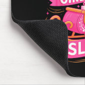 Gingerbread Sleigh Girl Nk Funny Christmas Women G マウスパッド (コーナー)