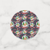 Gingerbread Snow Globes コンフェッティ (スモール正面)