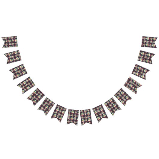 Gingerbread Snow Globes バンティングフラッグ (全)