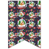 Gingerbread Snow Globes バンティングフラッグ (第1の旗)