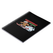 Gingerbread Snowboarder ノートブック (左側)