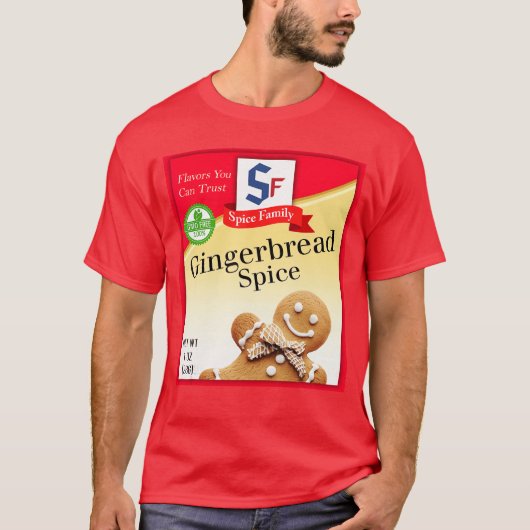 Gingerbread Spice Group Costume Family Matching Ou Tシャツ (正面)
