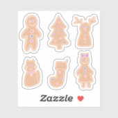 Gingerbread Stickers シール (シート)