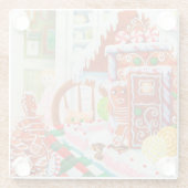 GINGERBREAD SURPRISE ガラス製コースター ガラスコースター (裏面)