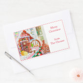 GINGERBREAD SURPRISE RECTANGLE封筒用シール 長方形シール (封筒)