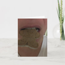 gingerbread thank note