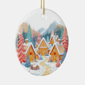 Gingerbread Village Ornament セラミックオーナメント (右)