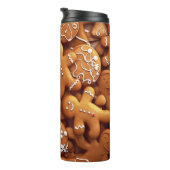 Gingerbread Warm Spiced Cookie Pattern タンブラー (回転右)