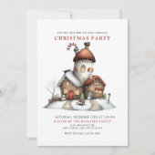 Gingerbread | Whimsical Christmas Party 招待状 (正面)