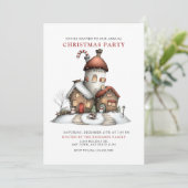 Gingerbread | Whimsical Christmas Party 招待状 (スタンド正面)
