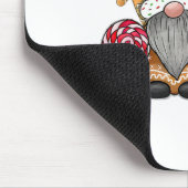 Gingerbread Wishes And Cocoa Kisses Gnome Christma マウスパッド (コーナー)