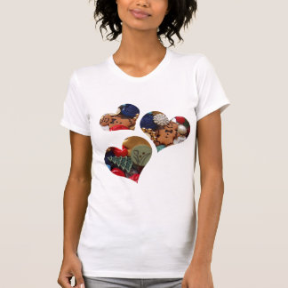 Gingergreadの人のハート Tシャツ