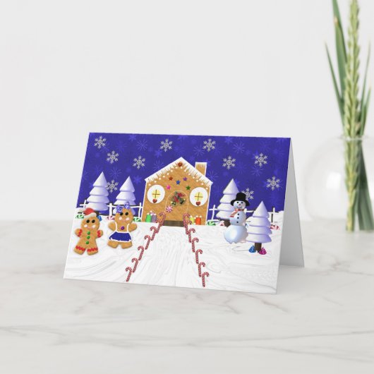 Gingermanの挨拶状 シーズンカード (正面)