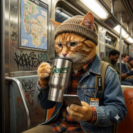 Ginger's NYC Mouseteria ステンレス鋼タンブラー トラベルマグ