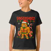 Gingershred Gingerbread Christmas Workout Gym Ging Tシャツ (正面)