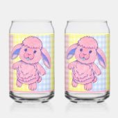 Gingham Animal Soda Glass ガラス缶 (裏面)