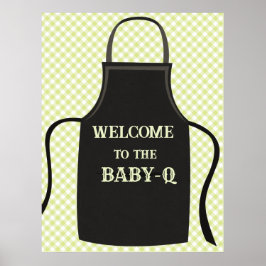 Gingham Baby-q Welcome ポスター