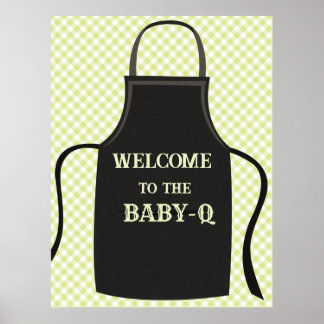 Gingham Baby-q Welcome ポスター