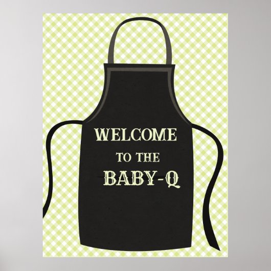 Gingham Baby-q Welcome ポスター (正面)