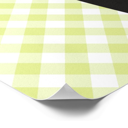 Gingham Baby-q Welcome ポスター (角)