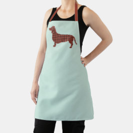 Gingham Black and Tan Dachshundプロフィール – Mint エプロン