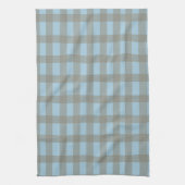 Gingham Blue  キッチンタオル (縦)