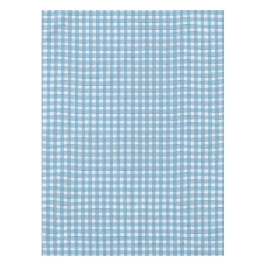 Gingham Charm Blue テーブルクロス (正面)