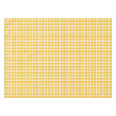 Gingham Charm Yellow テーブルクロス (正面(横))