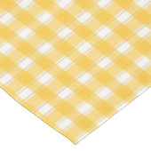Gingham Charm Yellow テーブルクロス (アングル)