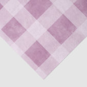 Gingham Checks Dusty Pink White Pattern Decoupage 薄葉紙 (詳細)