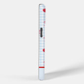 Gingham Coquette Bow Cherry iPhone Case Case-Mate iPhoneケース (裏面 / 右)