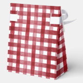 Gingham Huggies Chuggies Beer Diaper Baby Shower フェイバーボックス (裏面)