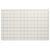Gingham plaid neutral brown ivory pastel color ファブリック (ヤード)