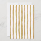 Gingham Soccer Football Birthday Invitation 招待状 (裏面)