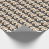 GINGKOチャウギフトラップ変更の背景色 ラッピングペーパー (角)