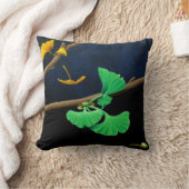 "Gingko " クッション (ブランケット)