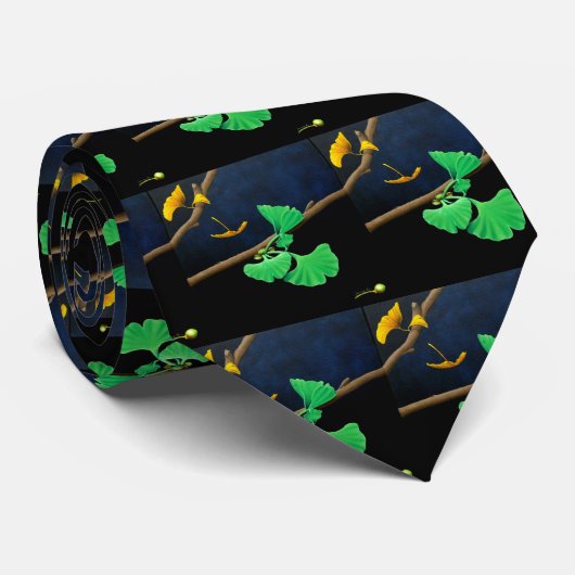 "Gingko " ネクタイ (ロール)