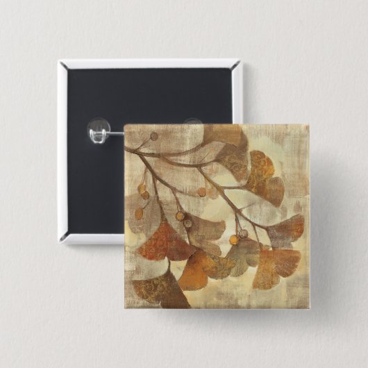 Gingko 缶バッジ (正面&裏面)