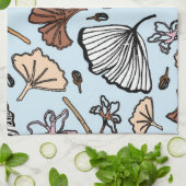 Gingko leaves キッチンタオル (折り畳み)
