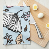 Gingko leaves キッチンタオル (四つ折り)