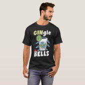 GINgleベルズクリスマスユーモア休日Iimm Mem Tシャツ (正面フル)