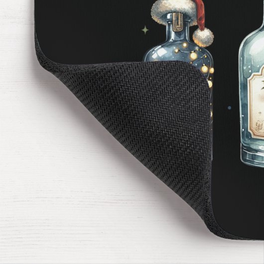 Gingle Bells Funny Gin Gin Bells Christmas Tree Me マウスパッド (コーナー)