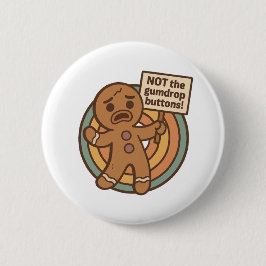 Gingy Christmas Button Pin 缶バッジ