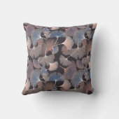 Ginhko leave pattern クッション (裏面)