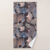 Ginhko leave pattern バスタオル (バスタオル)