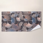 Ginhko leave pattern バスタオル (バスタオル)